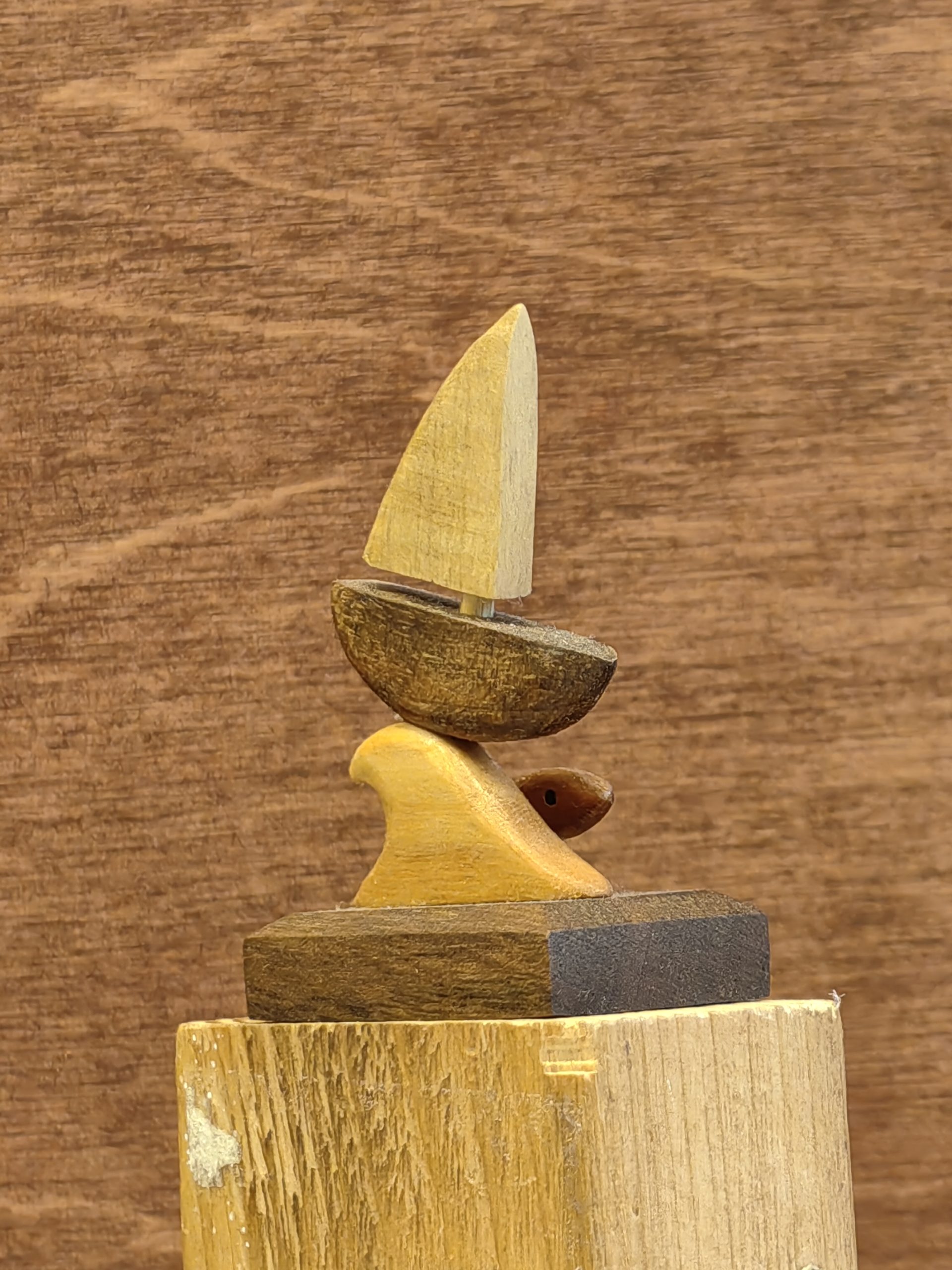 استند چوبی موجو قایق - تصویر 4