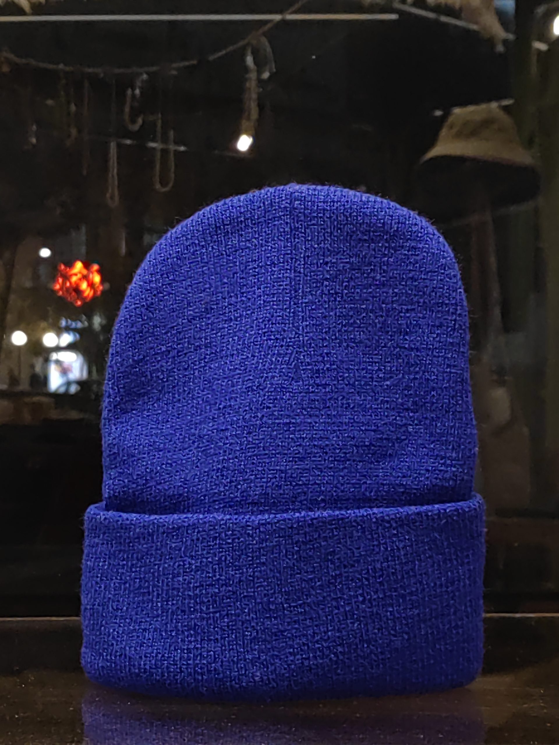 کلاه گرم آبی کاربنی