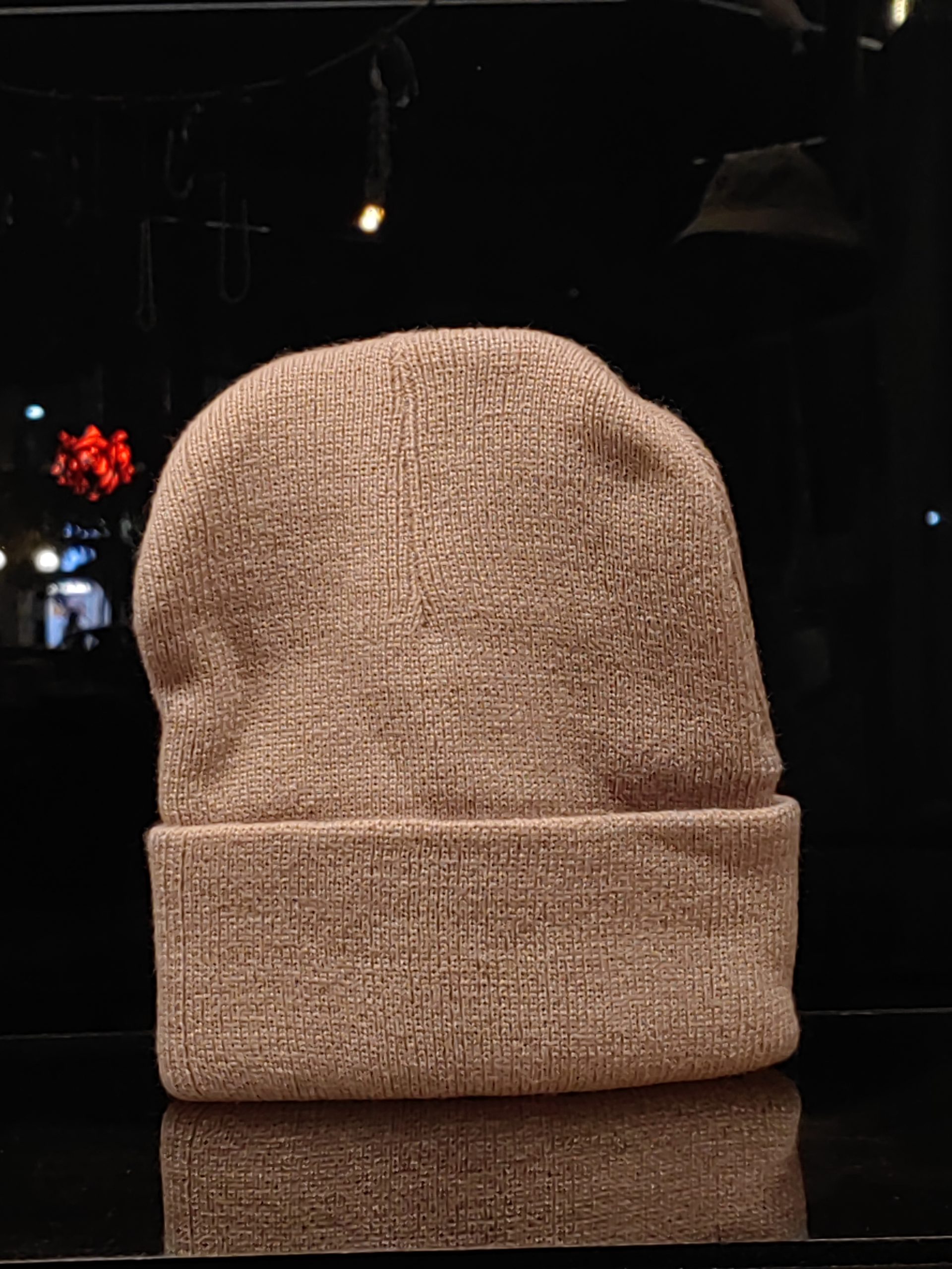 کلاه ماشین بافت ساده ی گرم - تصویر 3