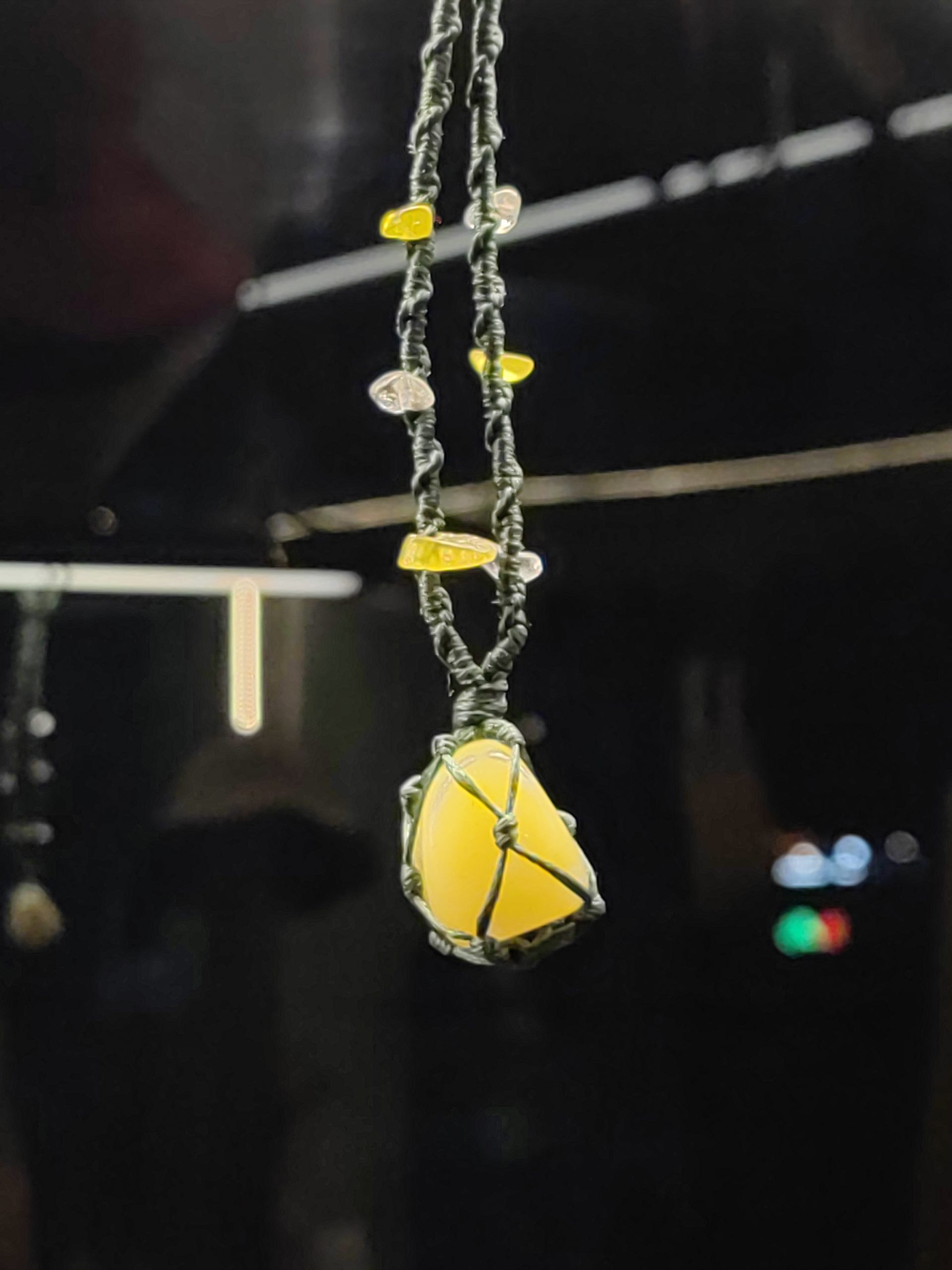 گردنبند سنگ یشم کانادایی