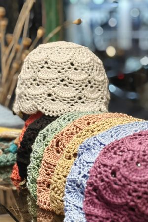 کلاه های نخ کتان